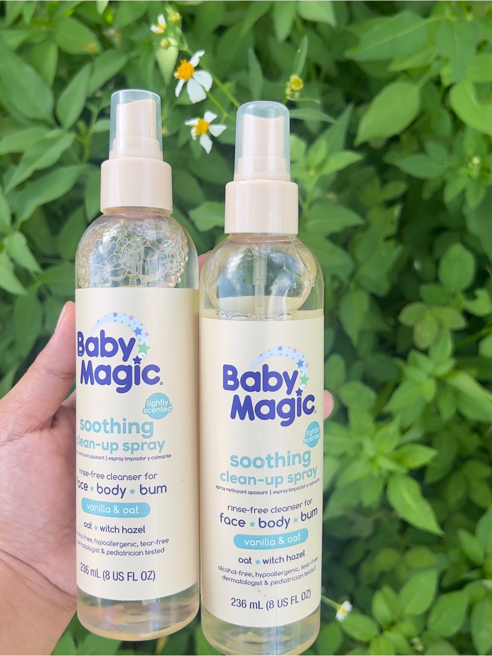 2X Baby Magic Soothing Clean-Up Spray